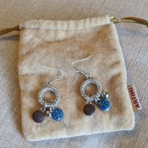 Artini drop earrings